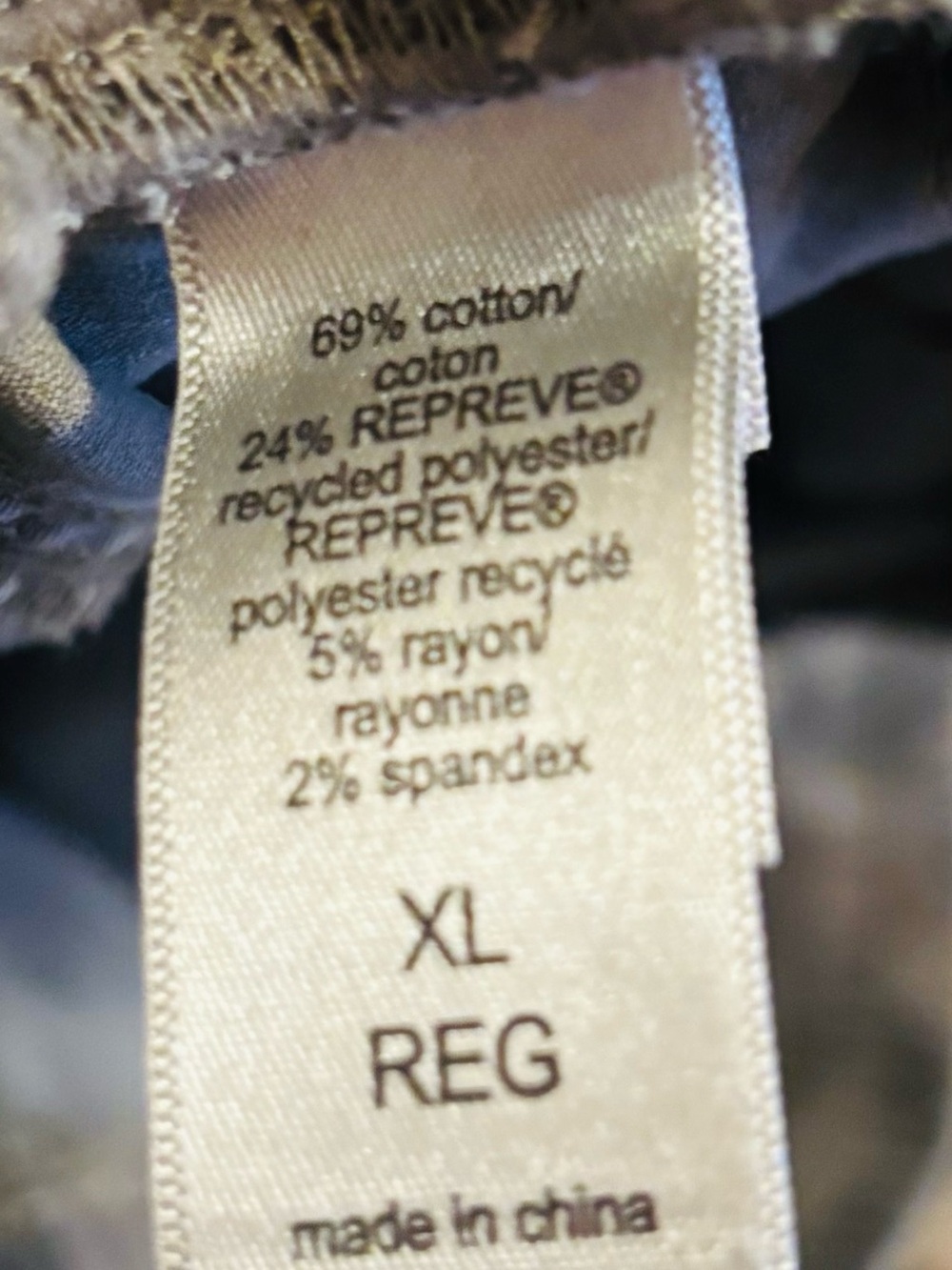 Camouflage Slim Fit women’s Jeans - Grey Camo - Picture 5 of 5